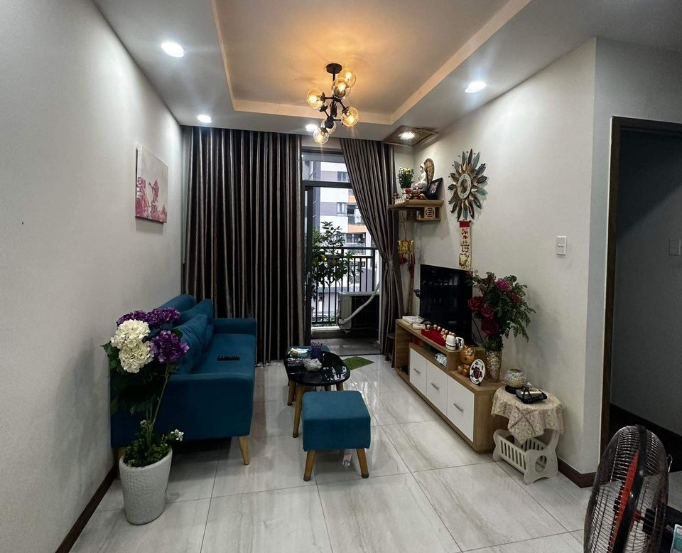 Bán căn Him Lam Phú An, 2 phòng ngủ, 2Wc - View hồ bơi, nội khu