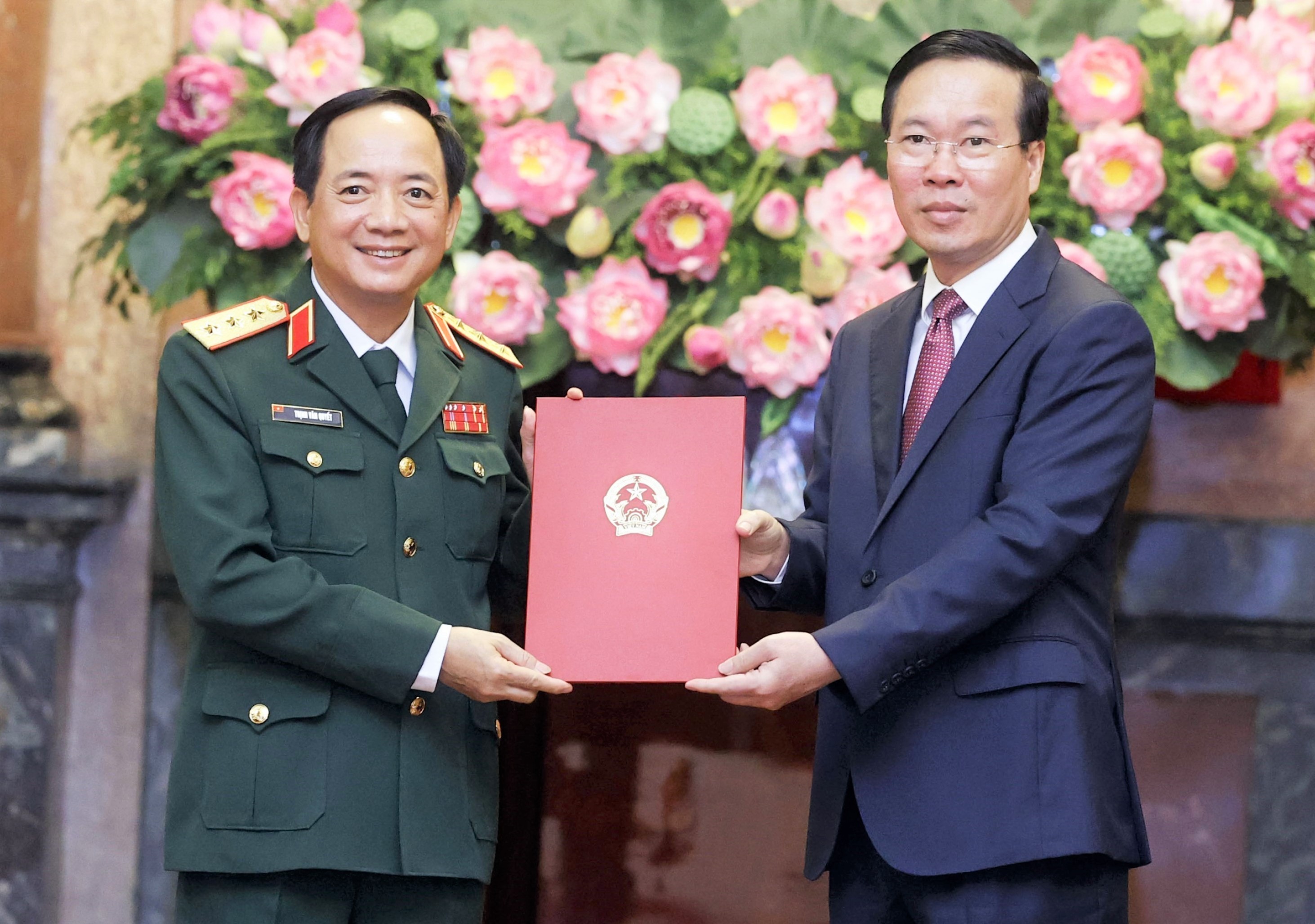 Chủ tịch nước thăng quân hàm Thượng tướng cho ông Trịnh Văn Quyết